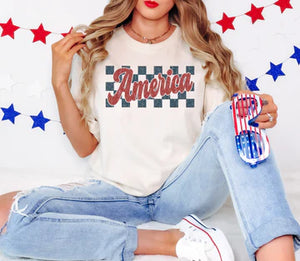 AMERICA COMFORT COLORS TEE