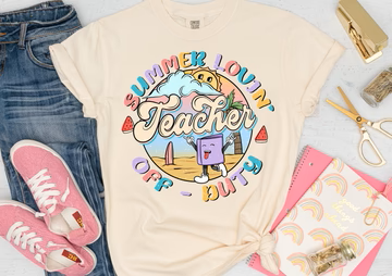 SUMMER LOVIN COMFORT COLORS TEE