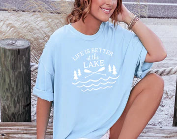 LIFE IS BETTER AT THE LAKE TEE