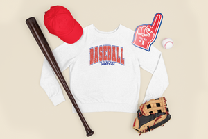 BASEBALL VIBES CREWNECK